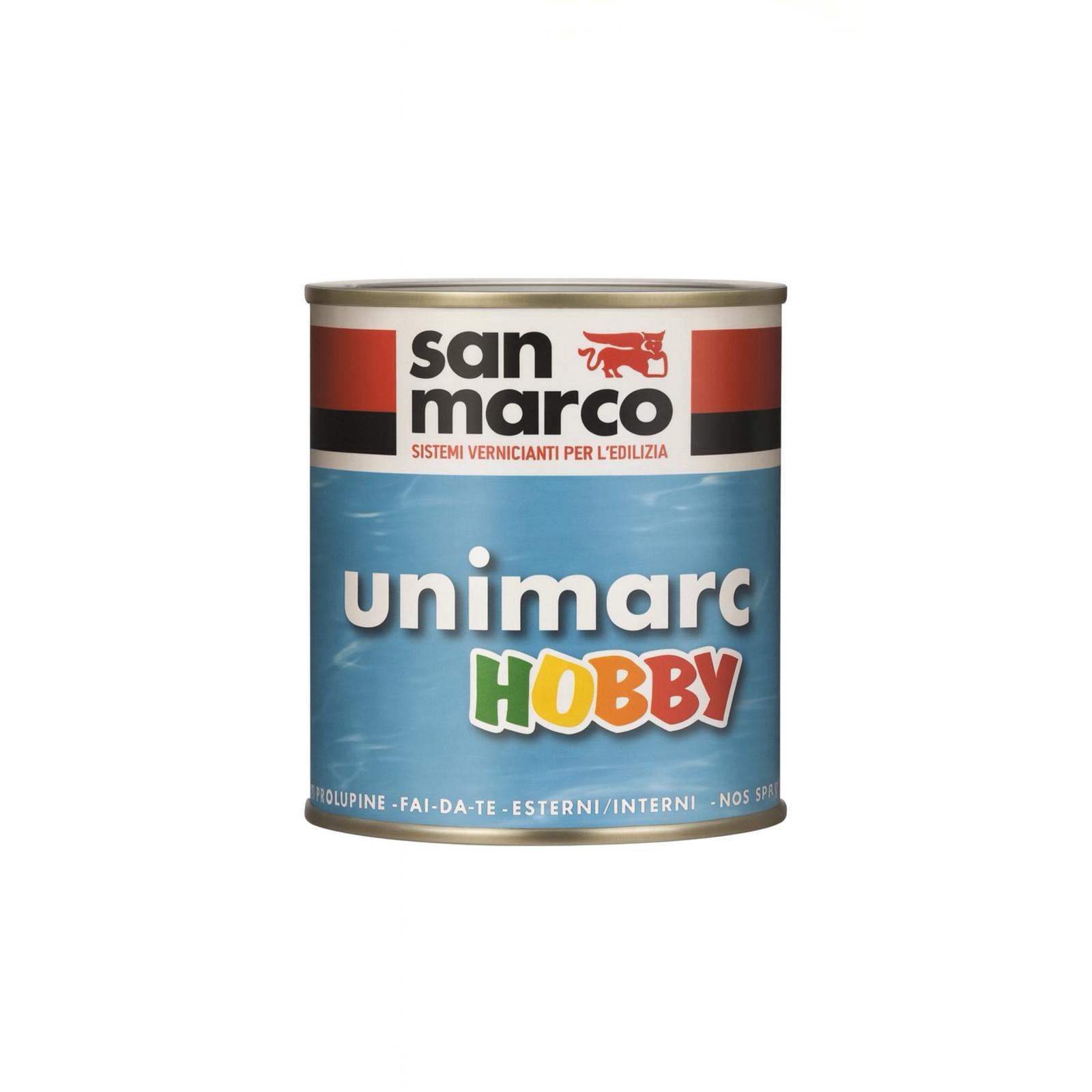 SAN MARCO SMALTO UNIMARC HOBBY NERO LUCIDO 125 ML