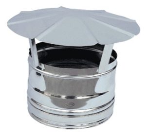 CAPPELLO CINESE ACCIAIO INOX DA 140 INOX CAMINI