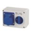 PRESA SE14 PARETE 16 A 2P+T 6 H IP44230V