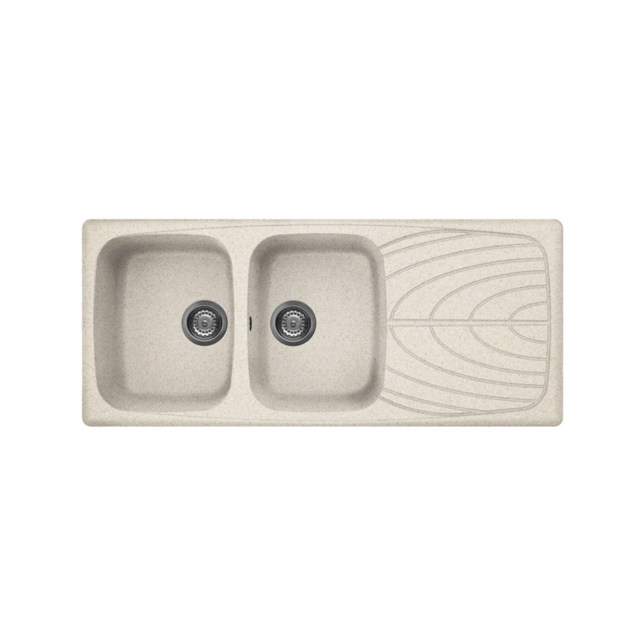 Elleci Lavello 2 Vasche + Gocciolatoio MASTER 500 LGM50051 Avena