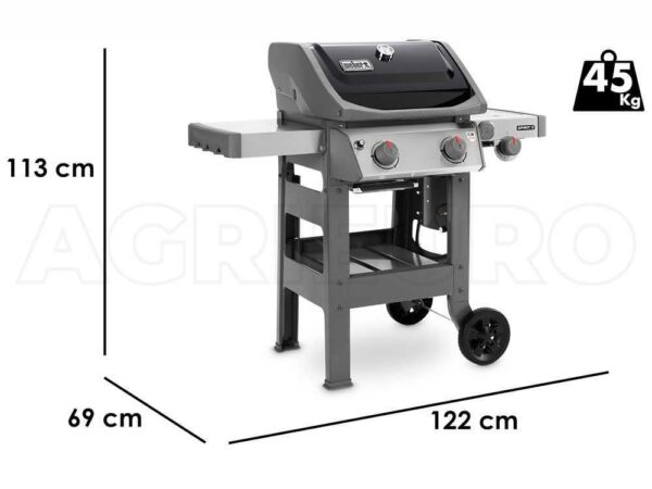 Barbecue a gas Weber Spirit II E-220 GBS con fornello laterale mod. 44012129 - immagine 3