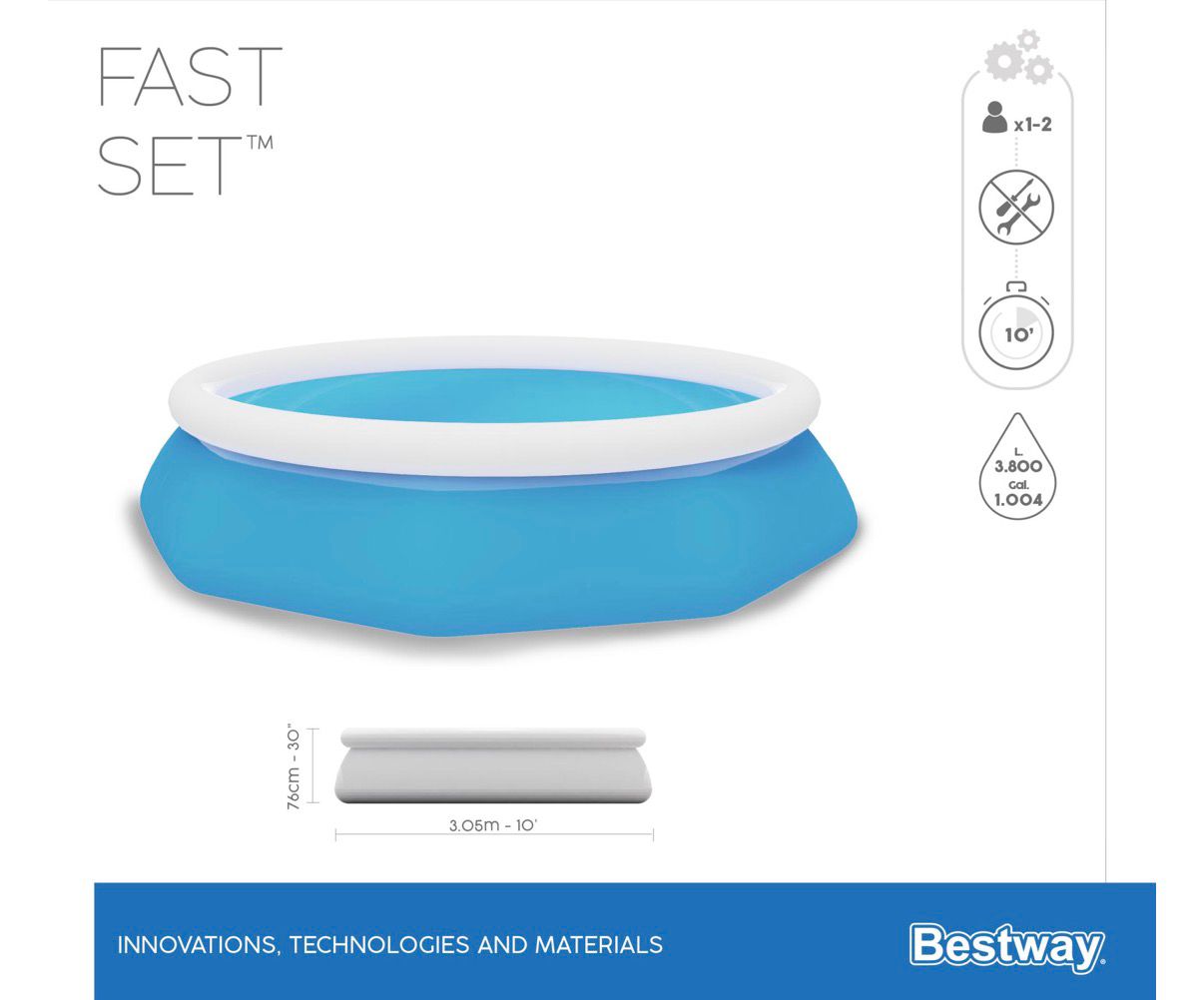 PISCINA BESTWAY AUTOPORTANTE 3800LT 305X76CM - immagine 6