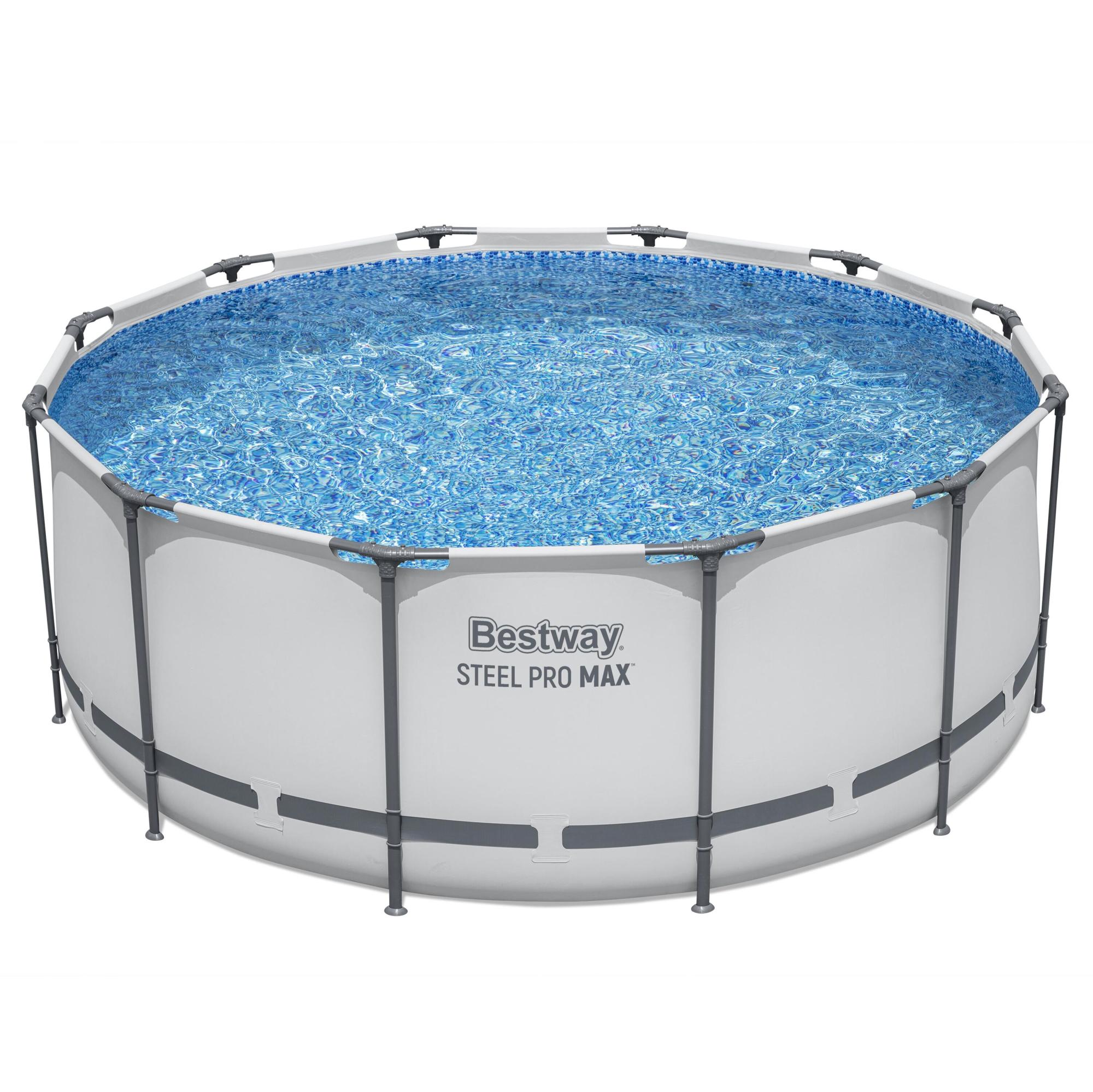 PISCINA BESTWAY 366X122 CM LT 10250 GRIGIO CHIARO