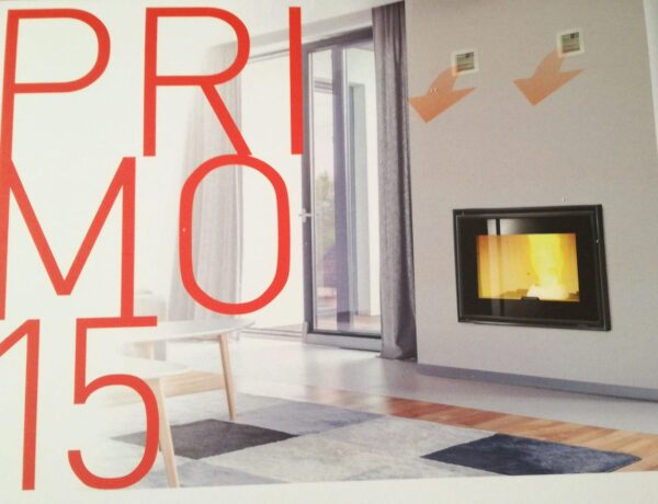 TERMOCAMINO AIR PELLET ENERGY SYSTEM PRIMO 15
