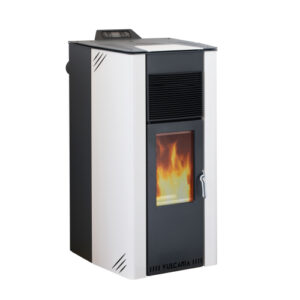 VULCANIA STUFA A PELLET ALL STONE CANALIZZATA