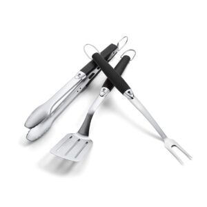 WEBER KIT 3 ACCESSORI PER BARBECUE IN ACCIAIO INOX ART 6630