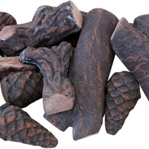 KIT LEGNA DECORATIVA DIVINA FIRE PER BIOCAMINI