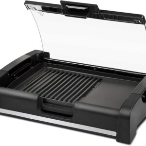 G3FERRARI G10128 Gratella Griglia Barbecue con Coperchio