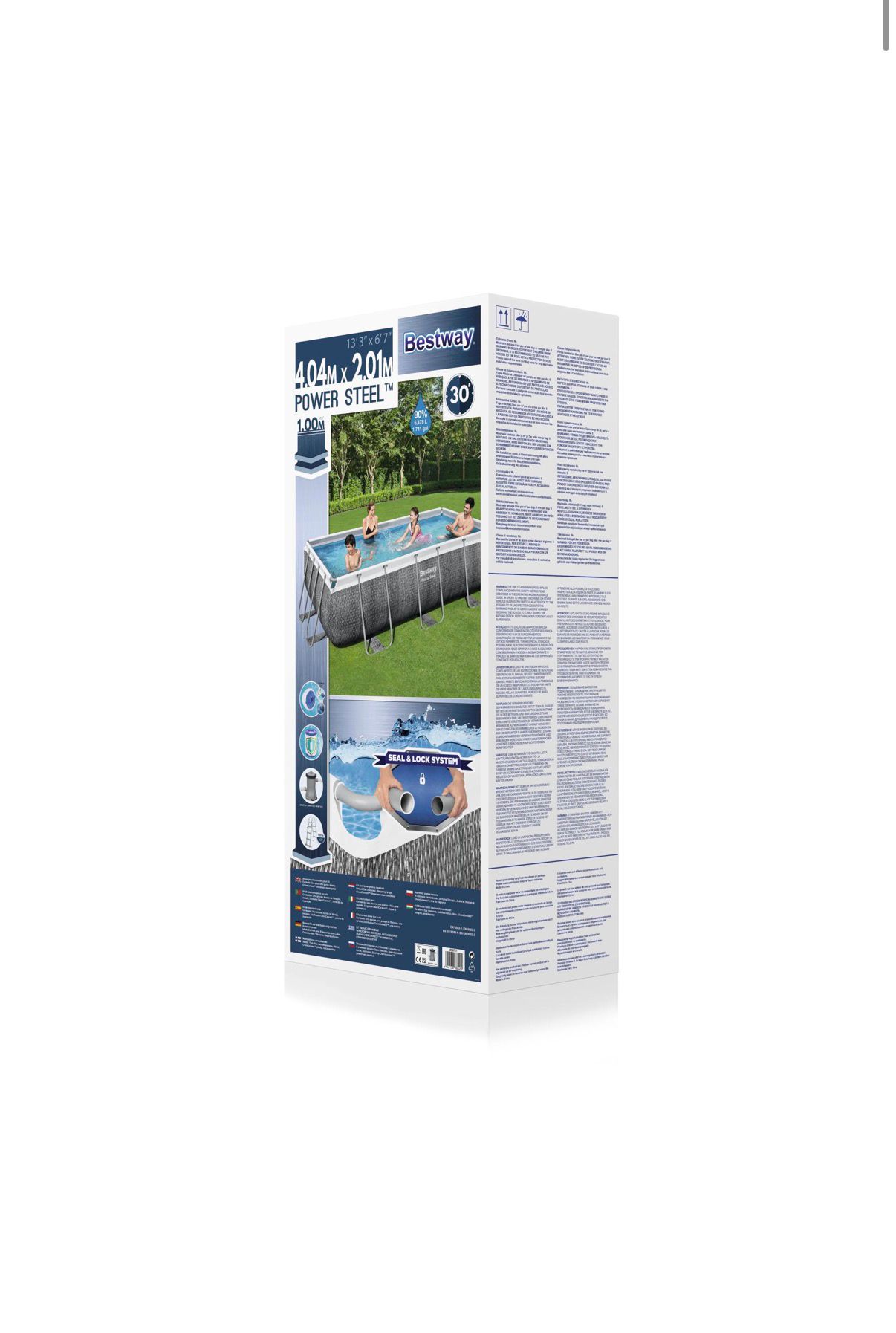 PISCINA BESTWAY RETTANGOLARE RATAN 404X201X100 - immagine 6