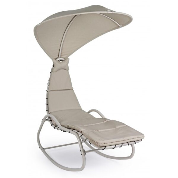 CHAISE LONGUE DONDOLO BAFFIN AVORIO