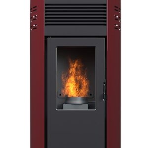 stufa linda rosso