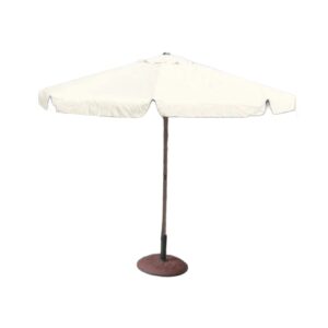 OMBRELLONE ALLUMINIO TONDO  DIAM. 3mt BEIGE