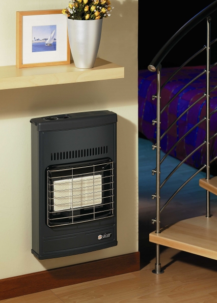 SICAR STUFA A GAS RAGGI INFRAROSSI VENTILATO METANO GRIGIO MOD. ECO 42T - immagine 2