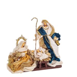 sacra famiglia eden stand blu oro 25x27h 1666318136