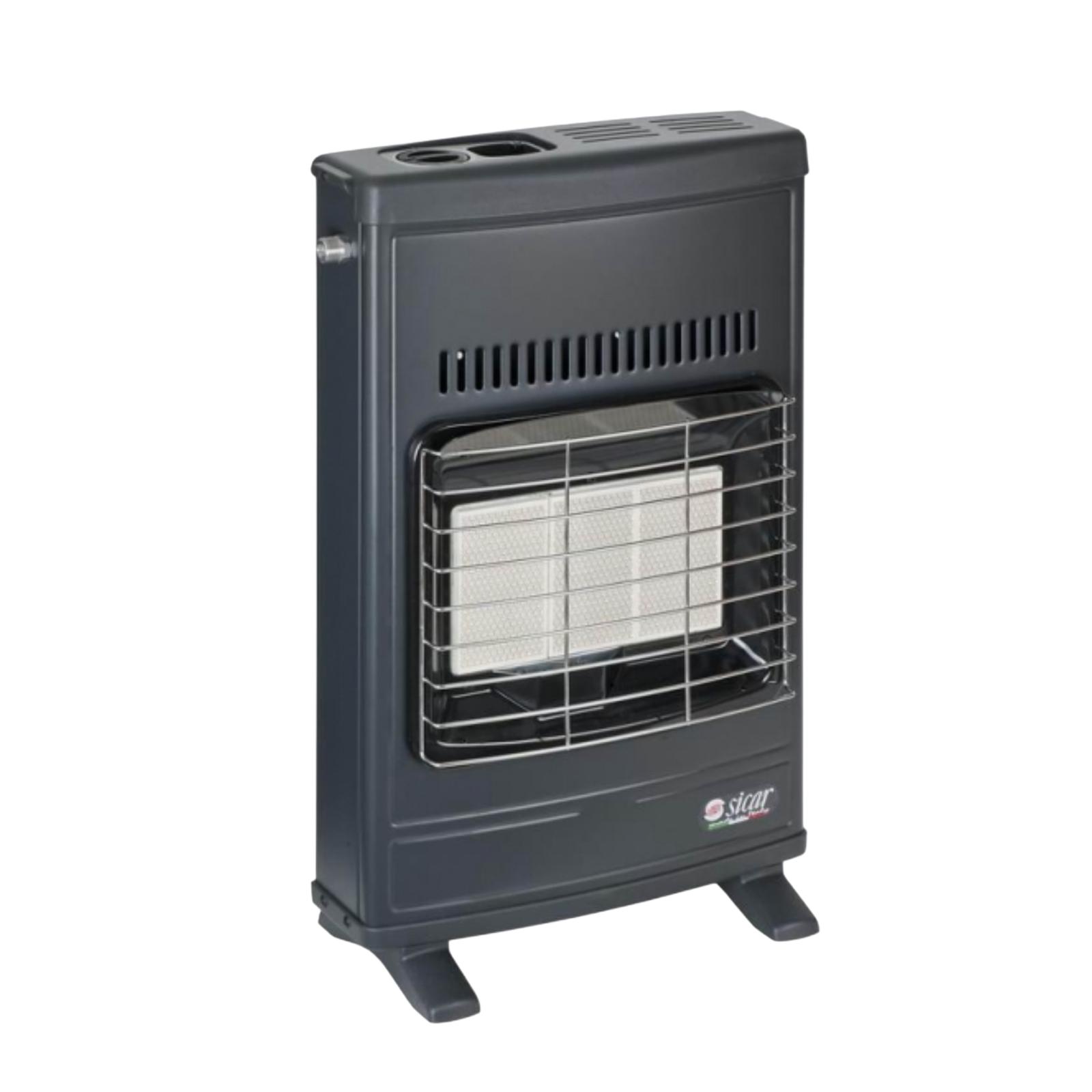 SICAR STUFA A GAS RAGGI INFRAROSSI METANO GRIGIO MOD. ECO 40