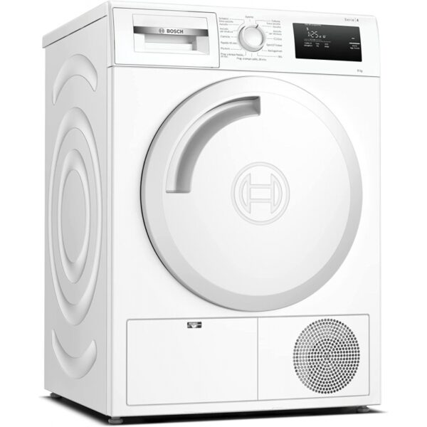 bosch wth83058ii asciugatrice a pompa di calore 8kg classe a colore bianco