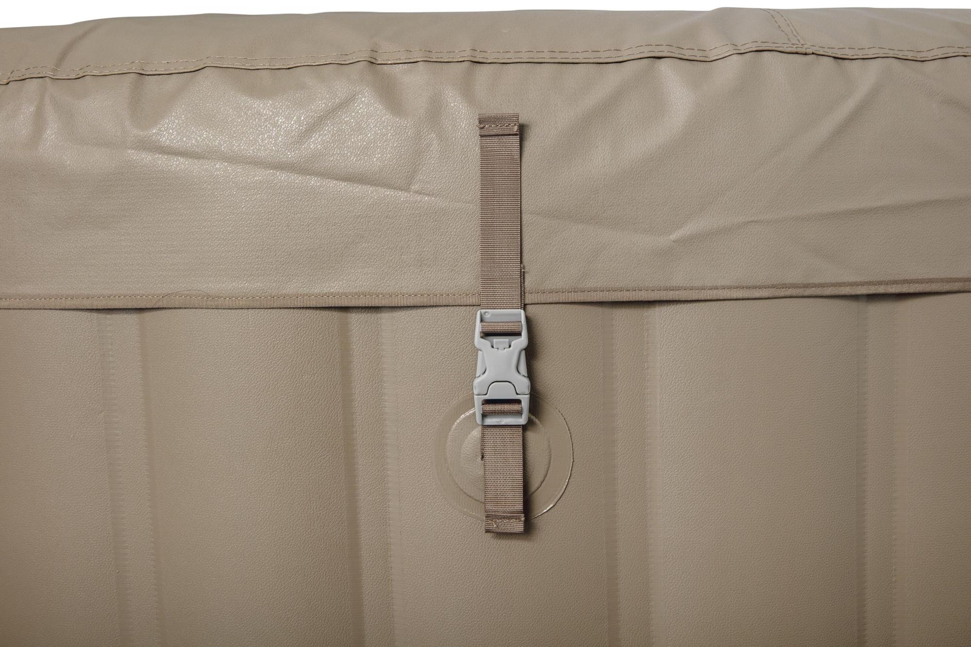 IDROMASSAGGIO BESTWAY GONFIABILE RISCALDABILE AIRJET 196X71 CM - immagine 8