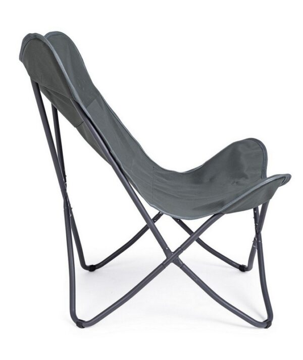 BIZZOTTO POLTRONA BUTTERFLY GABICCE GRIGIO 0814316 - immagine 2