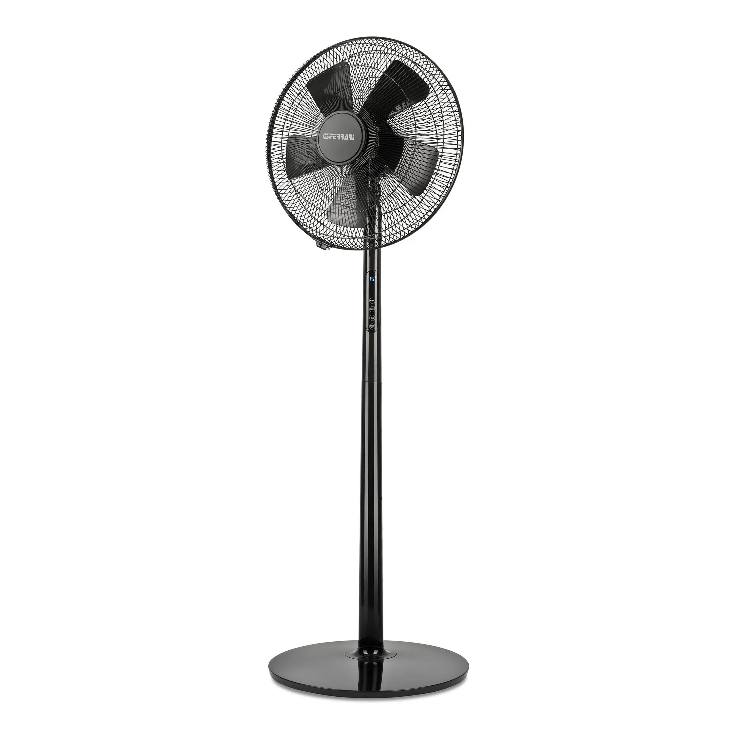 VENTILATORE A PIANTANA CON TELECOMANDO TOTAL BLACK REMOTE G50048