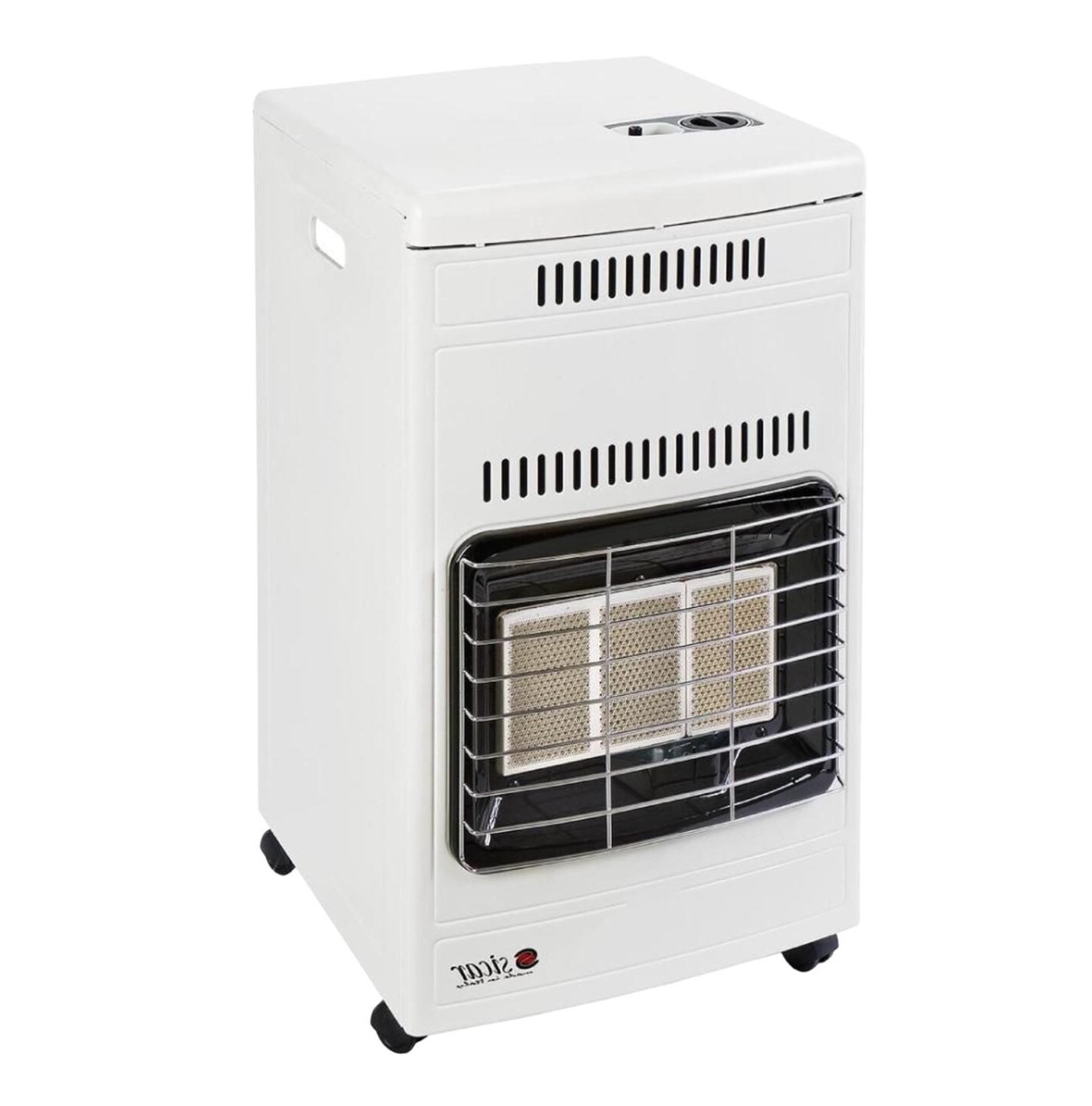 SICAR STUFA A GAS INFRAROSSI GPL BIANCO MOD. EURO 90W