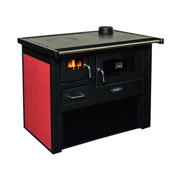 BLINKY CUCINE A LEGNA C/FORNO PATTY PORTA VETRO ROSSO