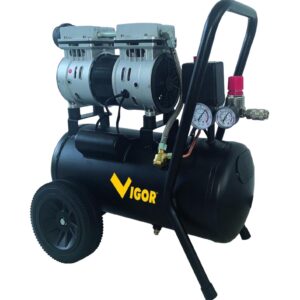 VIGOR COMPRESSORE ARIA SILENT 230V VCA-S24 2CIL/DIR 1HP 24LT