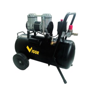 VIGOR COMPRESSORE ARIA SILENT 230V VCA-S50 2CIL/DIR 1HP 50 L