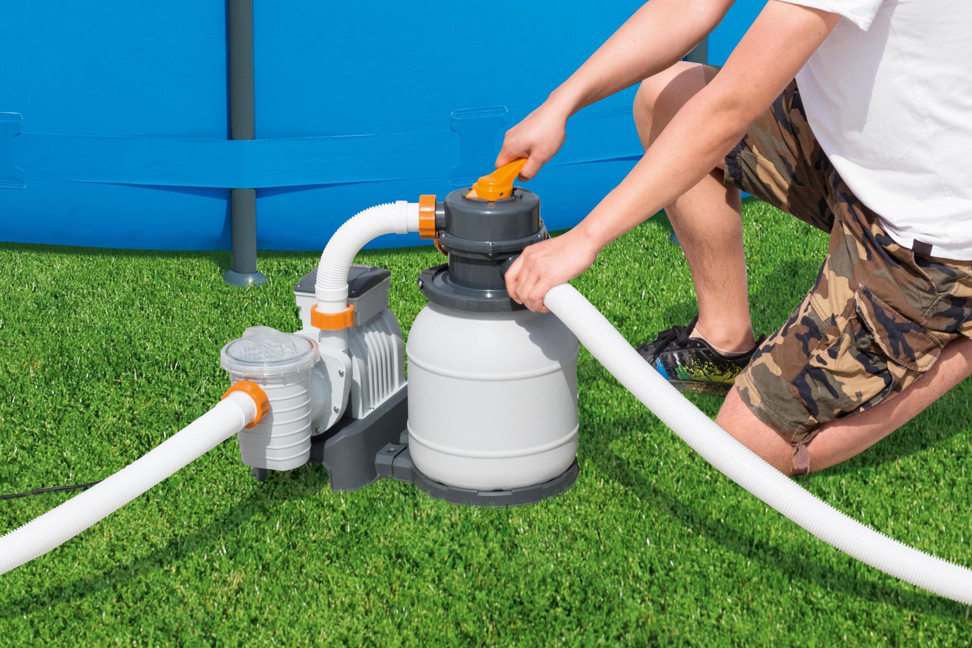 POMPA FILTRO A SABBIA PER PISCINA 5.678 LT/H BESTWAY - immagine 7