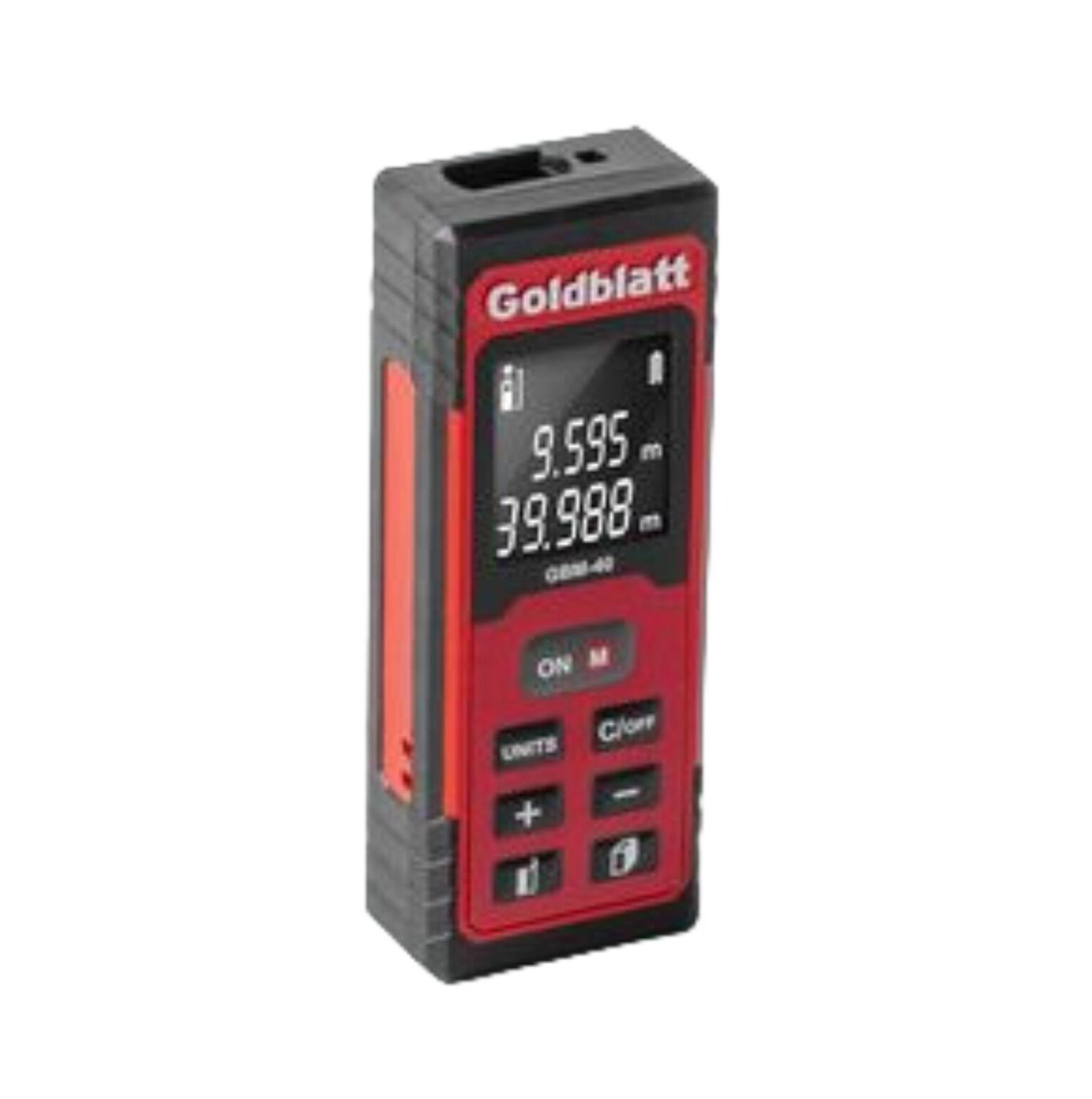 MISURATORE DISTANZIATORE LASER 40MT GOLBLATT NSM26070 GBM-40