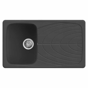 Elleci Lavello 1 Vasca+Gocciolatoio MASTER 400 ANTRACITE 59 LGM40059