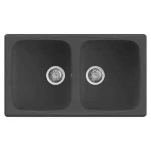 Elleci Lavello 2 Vasche MASTER 450 LGM45059 Antracite