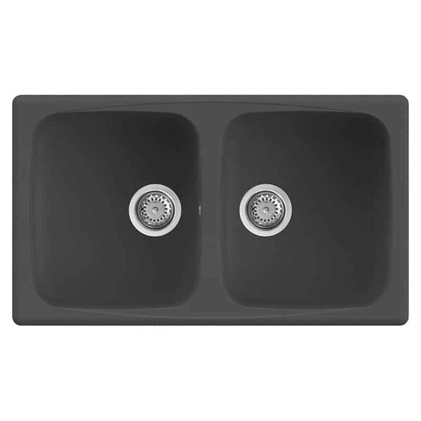 Elleci Lavello 2 Vasche MASTER 450 LGM45059 Antracite