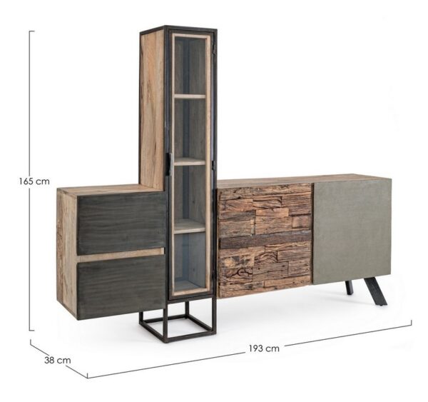 BIZZOTTO CREDENZA IN LEGNO MANCHESTER 0746736 - immagine 2