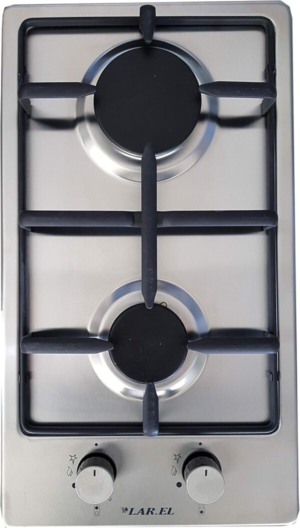 LAREL PIANO COTTURA 2F 30CM ACCIAIO INOX ART. PIA.L828X