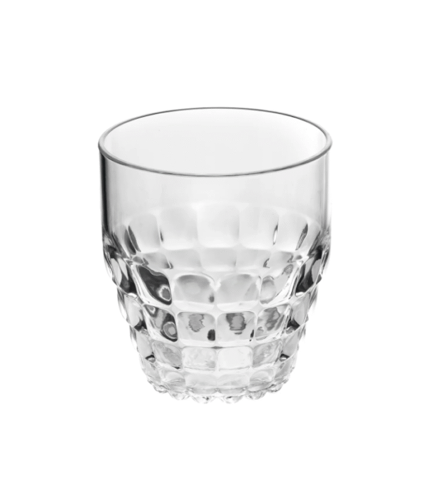 Fratelli Guzzini SET 6 BICCHIERI BASSI TIFFANY TRASPARENTE 22570000