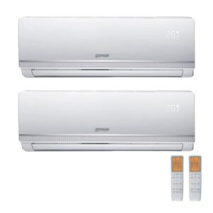 CLIMATIZZATORE ZEPHIR DUAL MULTI SPLIT INVERTER 9000+9000 ZDU09+9WIFMY25