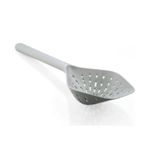 schiumatoio manuale guzzini in acrilico grigio 34 cm
