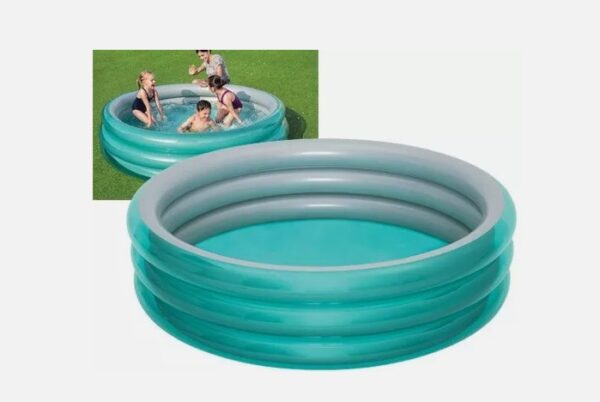 BESTWAY PISCINA BABY 3 ANELLI GRANDE METAL 937LT 51043