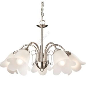 PHILIPS LAMPADARIO 5 FARETTI ARGENTO KANTO 36995/17/10