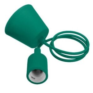 V-TAC LAMPADA A SOSPENSIONE SILICONE VT-7228 VERDE 3486