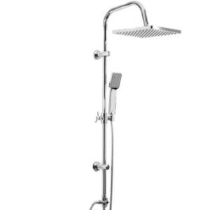 COLONNA DOCCIA MIX SQUARE QUADRO CROMATA