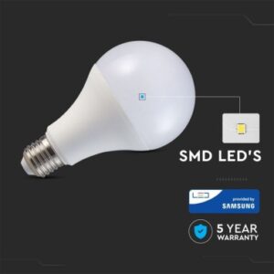 V TAC PRO VT 298 Lampadina LED Chip Samsung E27 18W A A80 1