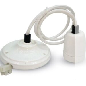 V-TAC 3803 LAMPADA A SOSPENSIONE PORCELLANA BIANCO VT-7998-W