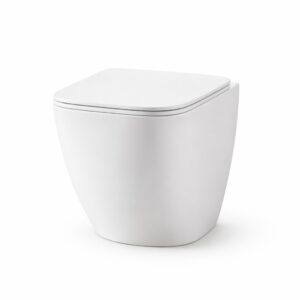 VASO NODO (QUADRA) BIANCO LUCIDO C/CWATER