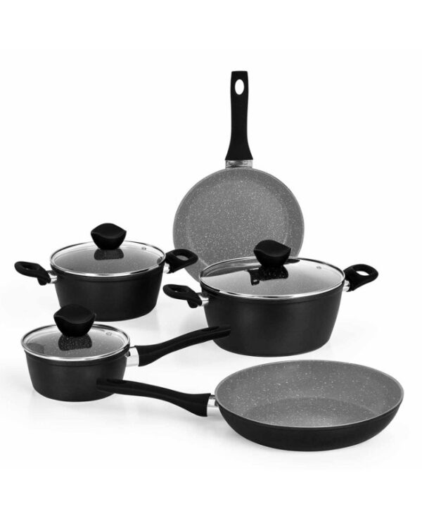 barazzoni batteria 8 pezzi chef a casa per induzione