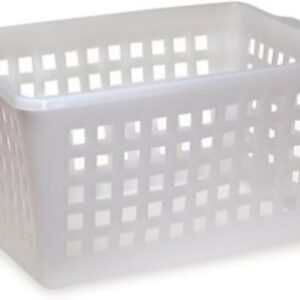 ECOPLAST CESTA PANE FORATA BIANCO LT 80