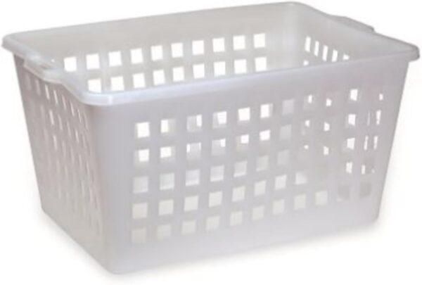 ECOPLAST CESTA PANE FORATA BIANCO LT 80