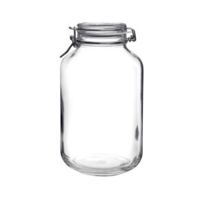 BORMIOLI VASO C/TAPPO ERMETICO IN VETRO TIPO  FIDO 400CL/4 LT 790604