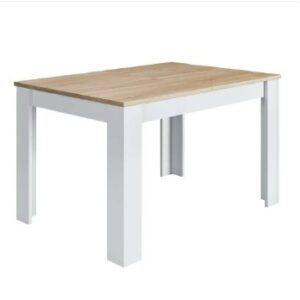 TAVOLO ALLUNGABILE  90x140/190x78 CANADIAN  BIANCO  LUCIDO
