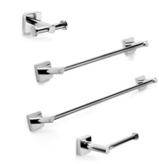 KIT ACCESSORI BAGNO WIND FLAB 4PZ CROMATO ART. 870S